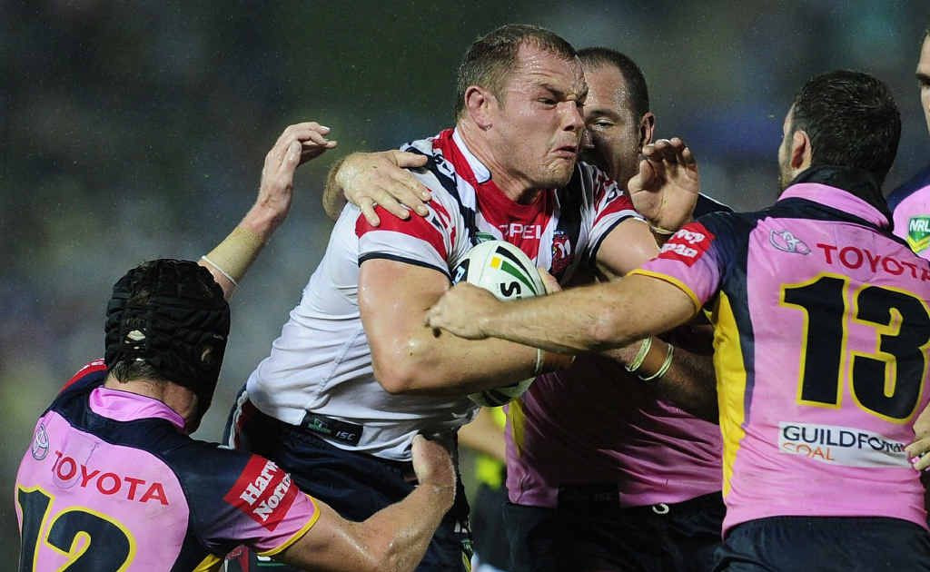 Roosters' prop Martin Kennedy is a rugby league favourite in Ipswich. Roosters' prop Martin Kennedy is a rugby league favourite in Ipswich.