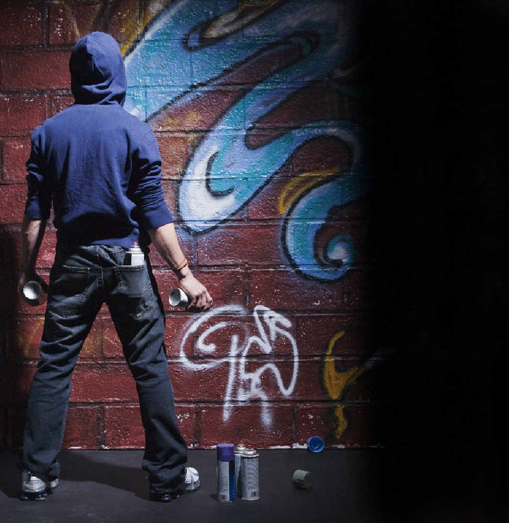 Curfew and justice order for out-of-control child vandals. Curfew and justice order for out-of-control child vandals.