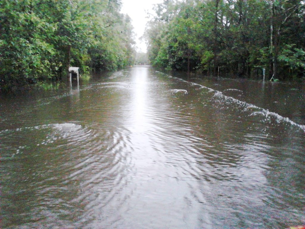 Roads in the Baffle Creek area are still in a bad way after the January flood. Roads in the Baffle Creek area are still in a bad way after the January flood.