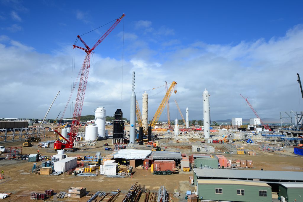 The three LNG companies building plants on Curtis Island will share a gas supply when necessary. The three LNG companies building plants on Curtis Island will share a gas supply when necessary.