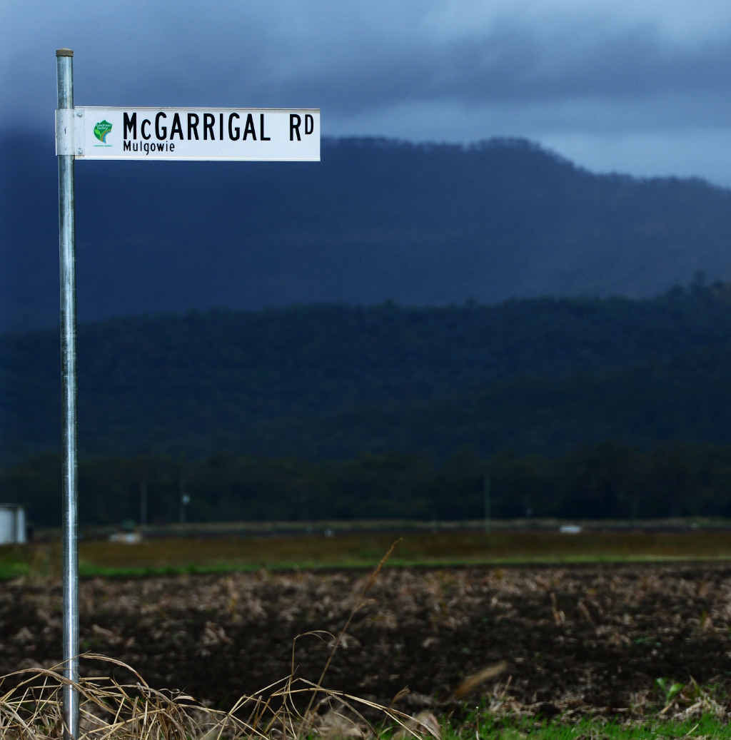 BEAST BEAT: Site of Yowie sighting at McGarrigal Rd near Mulgowie. BEAST BEAT: Site of Yowie sighting at McGarrigal Rd near Mulgowie.