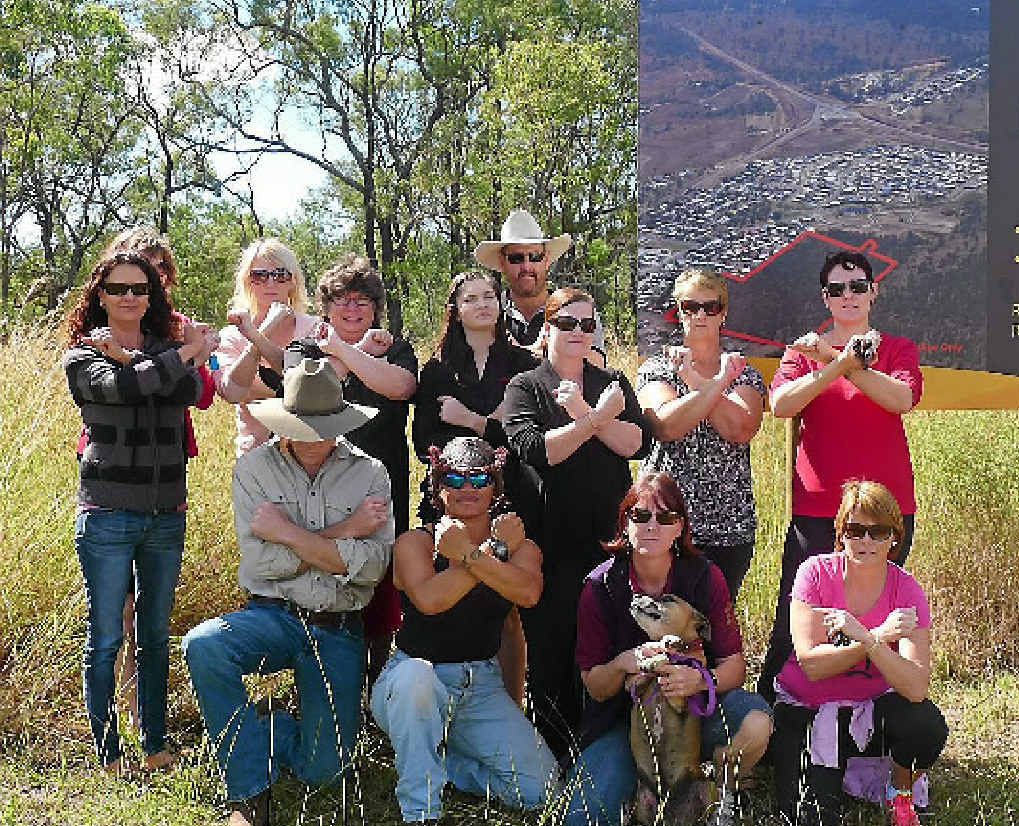 NO DEAL: Calliope residents are determined to hold onto land earmarked for a high school. NO DEAL: Calliope residents are determined to hold onto land earmarked for a high school.