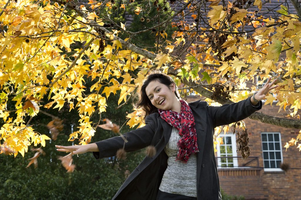 Image for sale: Rosie Kent is a happy person. Photo Nev Madsen / The Chronicle