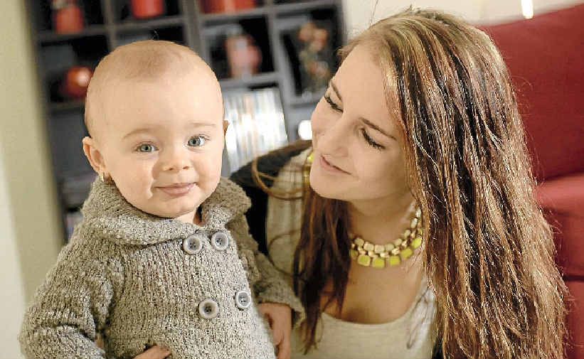 Melissa Howes, 20, with 13-month-old daughter Billie, met a few people in her area on Facebook who were also young mums. Melissa Howes, 20, with 13-month-old daughter Billie, met a few people in her area on Facebook who were also young mums.