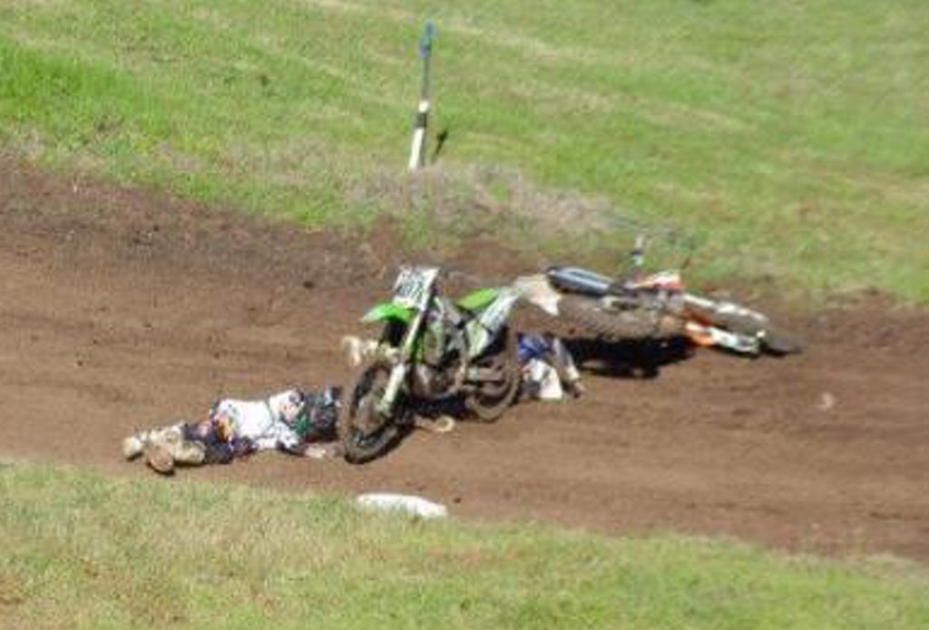 Tyson Litfin broke his back in a motocross accident in 2012 and is looking to raise funds to be able to travel to Germany for stem cell treatment. Photo: Contributed Tyson Litfin broke his back in a motocross accident in 2012 and is looking to raise funds to be able to travel to Germany for stem cell treatment. Photo: Contributed