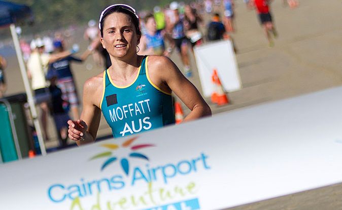 Emma Moffatt is a hot favourite to win the Geelong 70.3 half ironman on Sunday. Emma Moffatt is a hot favourite to win the Geelong 70.3 half ironman on Sunday.