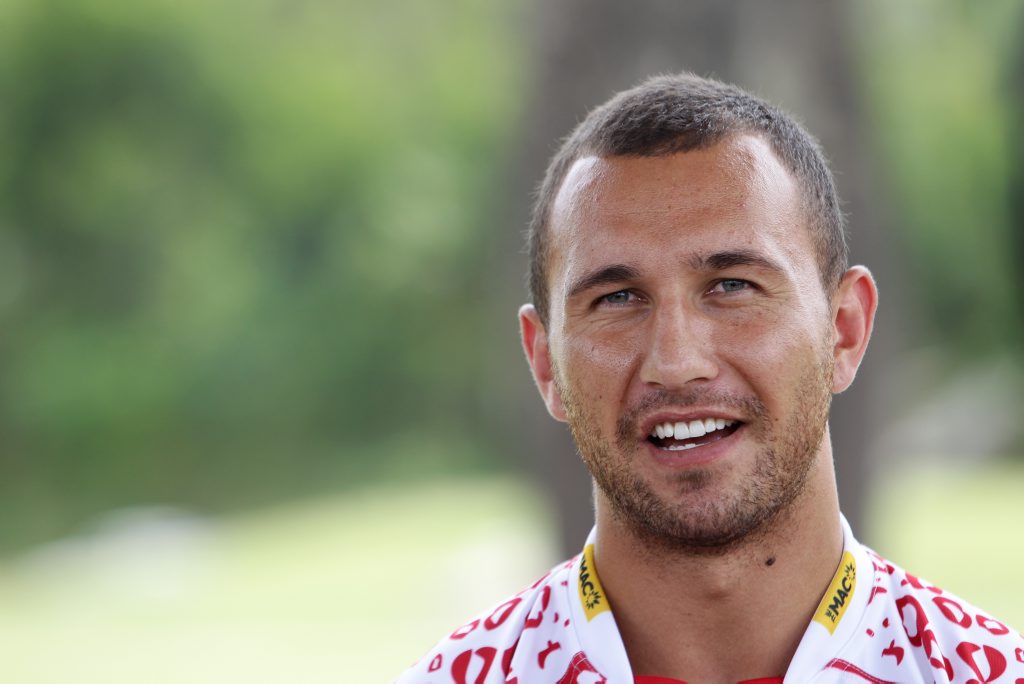 Quade Cooper vowsto play deep in the Reds attacking line. Quade Cooper vowsto play deep in the Reds attacking line.