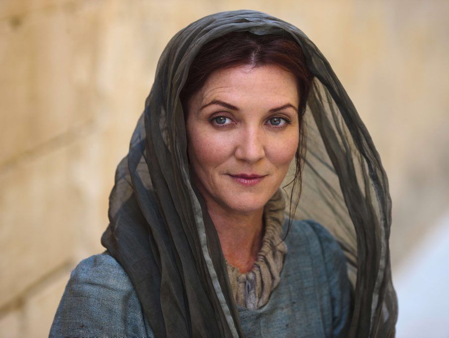 Michelle Fairley in a scene from the TV series Game of Thrones. Michelle Fairley in a scene from the TV series Game of Thrones.