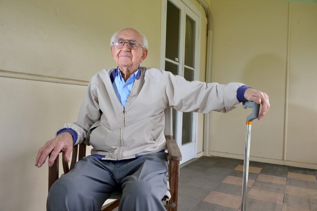 99 year old Stan Le Feuvre from Caboolture is handing in his drivers licence after being on the road for 78 years. 99 year old Stan Le Feuvre from Caboolture is handing in his drivers licence after being on the road for 78 years.