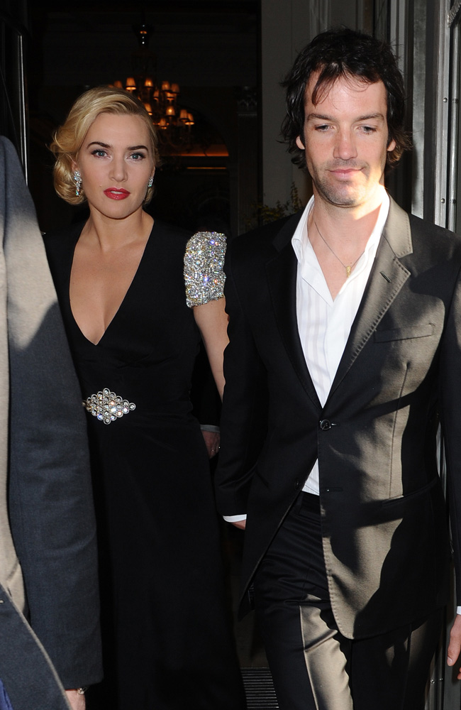 Kate Winslet with husband Ned Rocknroll Kate Winslet with husband Ned Rocknroll