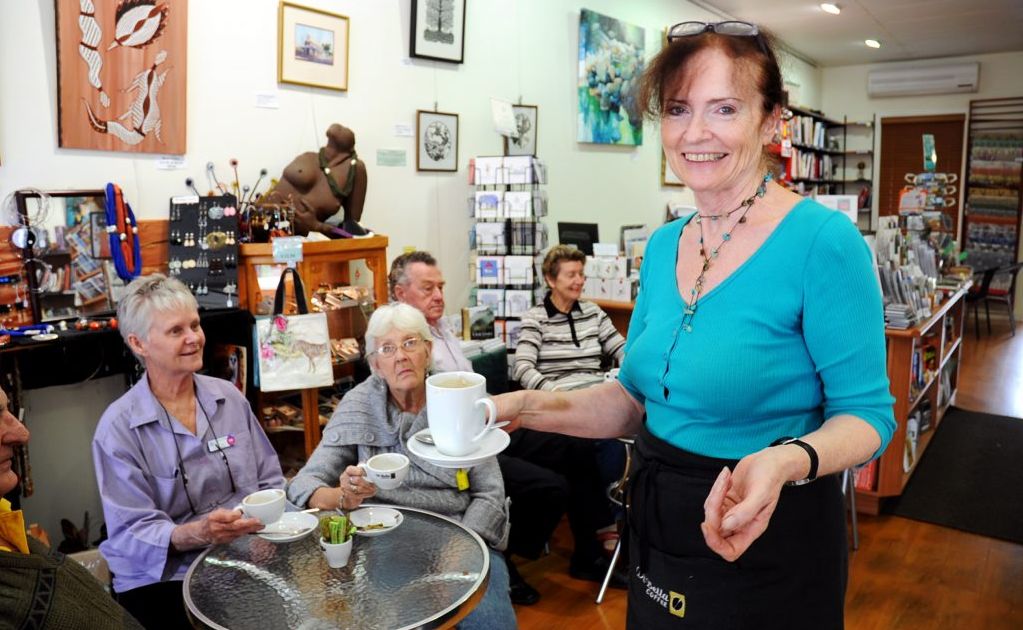 Janet Revill from Janet's Art is a Cafe Smart participant. Janet Revill from Janet's Art is a Cafe Smart participant.