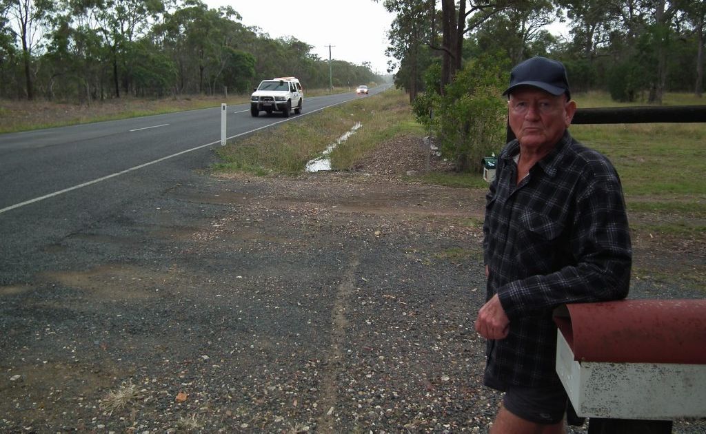 Booral resident Geoffrey Hoare wants to see the speed limit on River Heads Rd reduced to 80kmh. Booral resident Geoffrey Hoare wants to see the speed limit on River Heads Rd reduced to 80kmh.