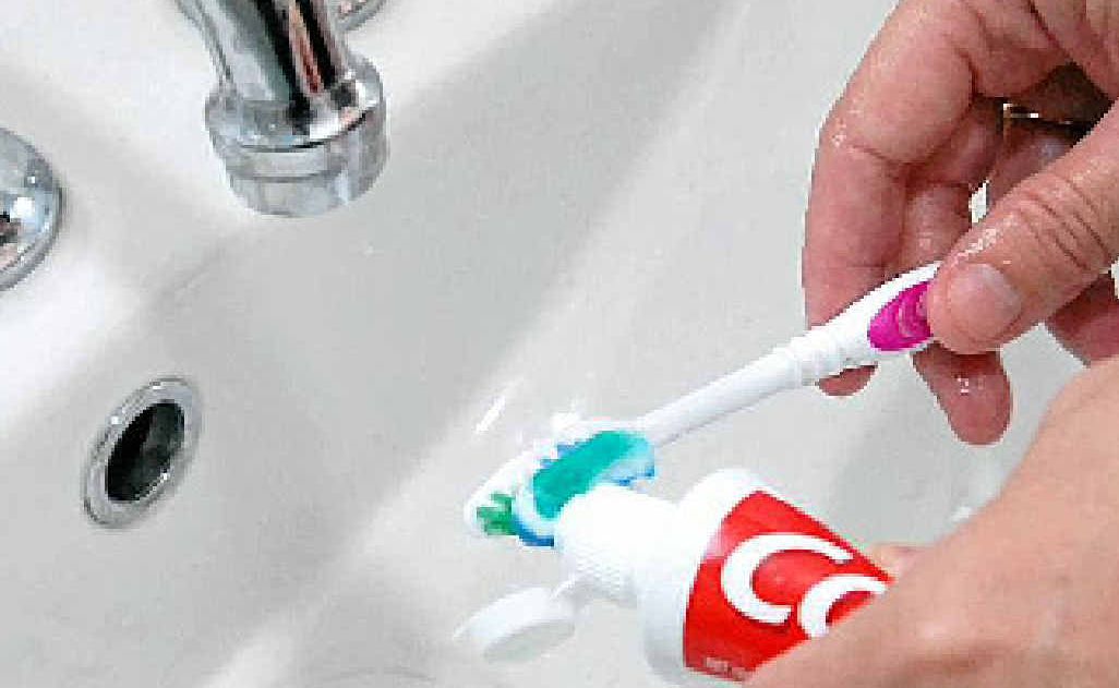 HEALTHY HABIT: It’s vital to brush teeth regularly. HEALTHY HABIT: It’s vital to brush teeth regularly.