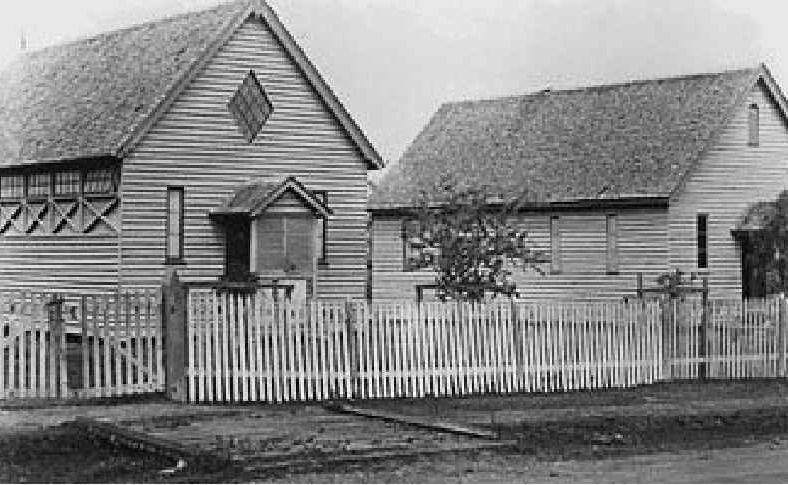 LOOKING BACK: Rosewood Congregational Church c1900. LOOKING BACK: Rosewood Congregational Church c1900.