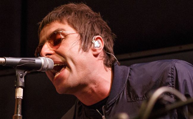Liam Gallagher of Oasis Liam Gallagher of Oasis