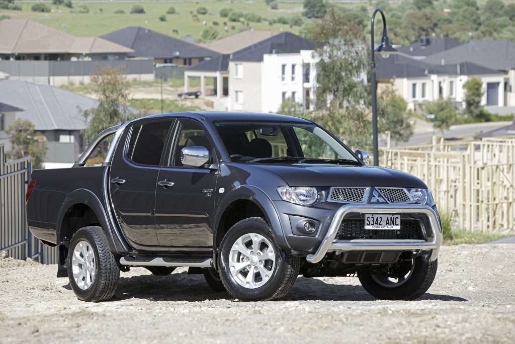 The Mitsubishi Triton GLX-R. The Mitsubishi Triton GLX-R.