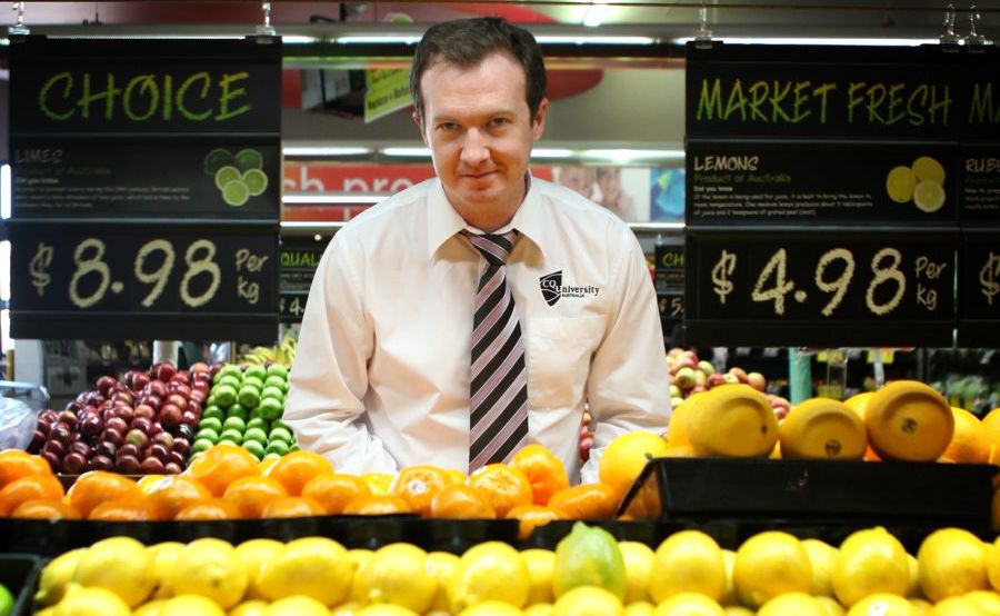 David Harris is researching online buying habits. Photo Allan Reinikka / The Morning Bulletin David Harris is researching online buying habits. Photo Allan Reinikka / The Morning Bulletin
