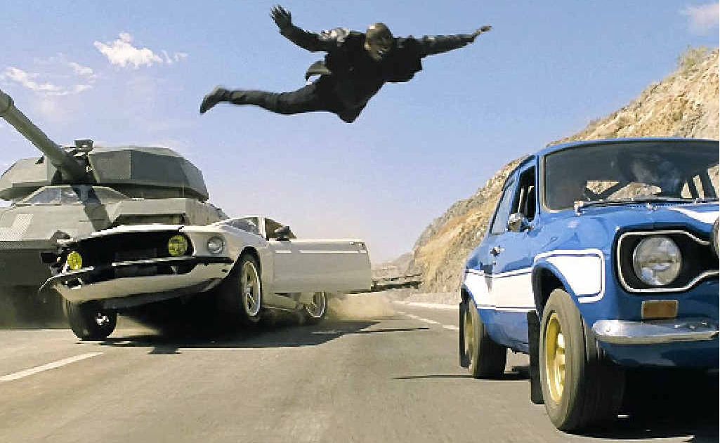 A scene from the movie Fast and Furious 6, which opened on June 6. A scene from the movie Fast and Furious 6, which opened on June 6.