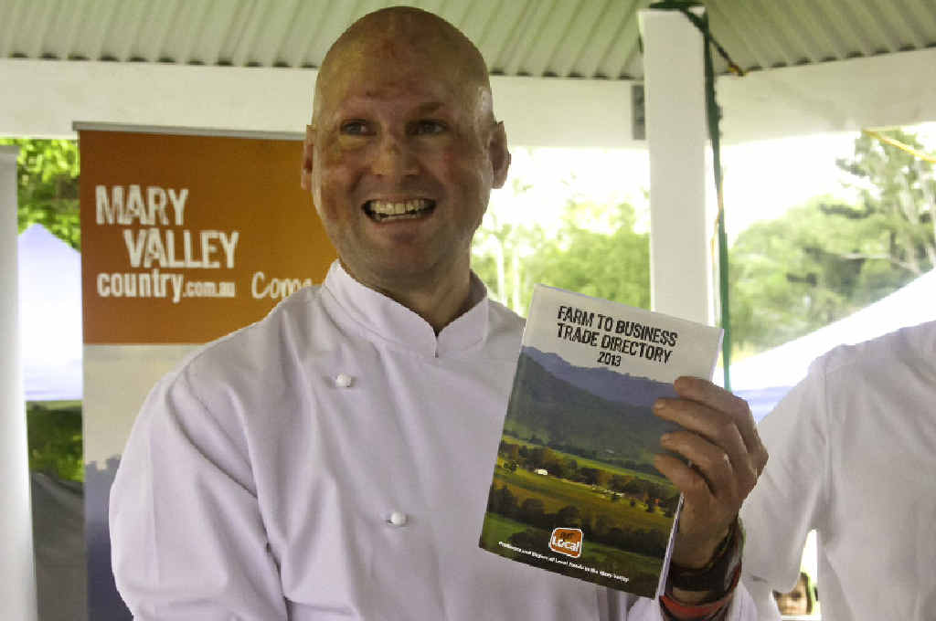 Matt Golinski launches the Farm to Business Trade Directory 2013. Matt Golinski launches the Farm to Business Trade Directory 2013.