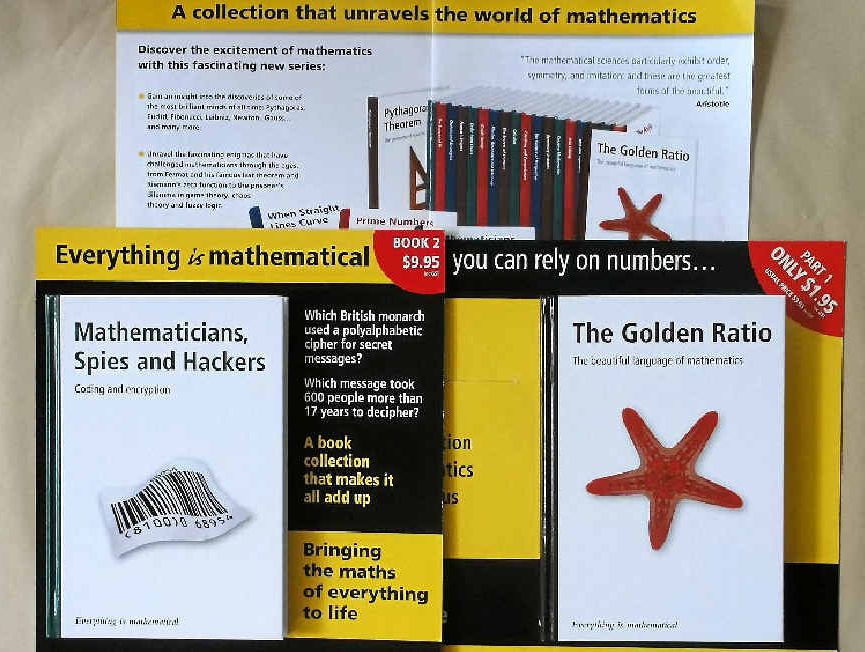 COUNT ON IT: The Gladstone Observer is giving away eight sets of a unique book collection, Everything is Mathematical.