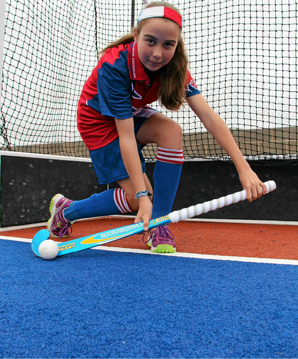 Bryana McGowan has been selected in the under-12 Darling Downs hockey team.