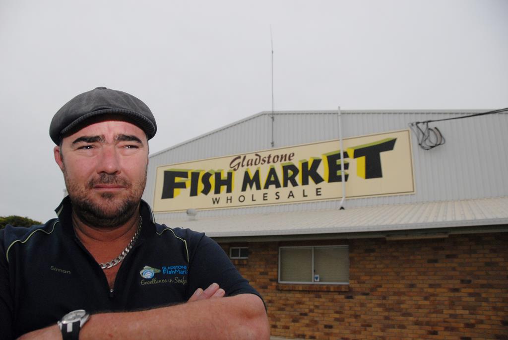Gladstone Fish Market owner Simon Whittingham. Gladstone Fish Market owner Simon Whittingham.