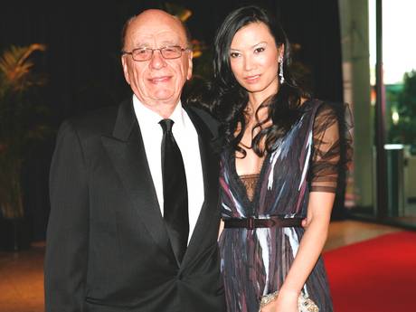 Rupert Murdoch with former wife Wendi Deng. Rupert Murdoch with former wife Wendi Deng.