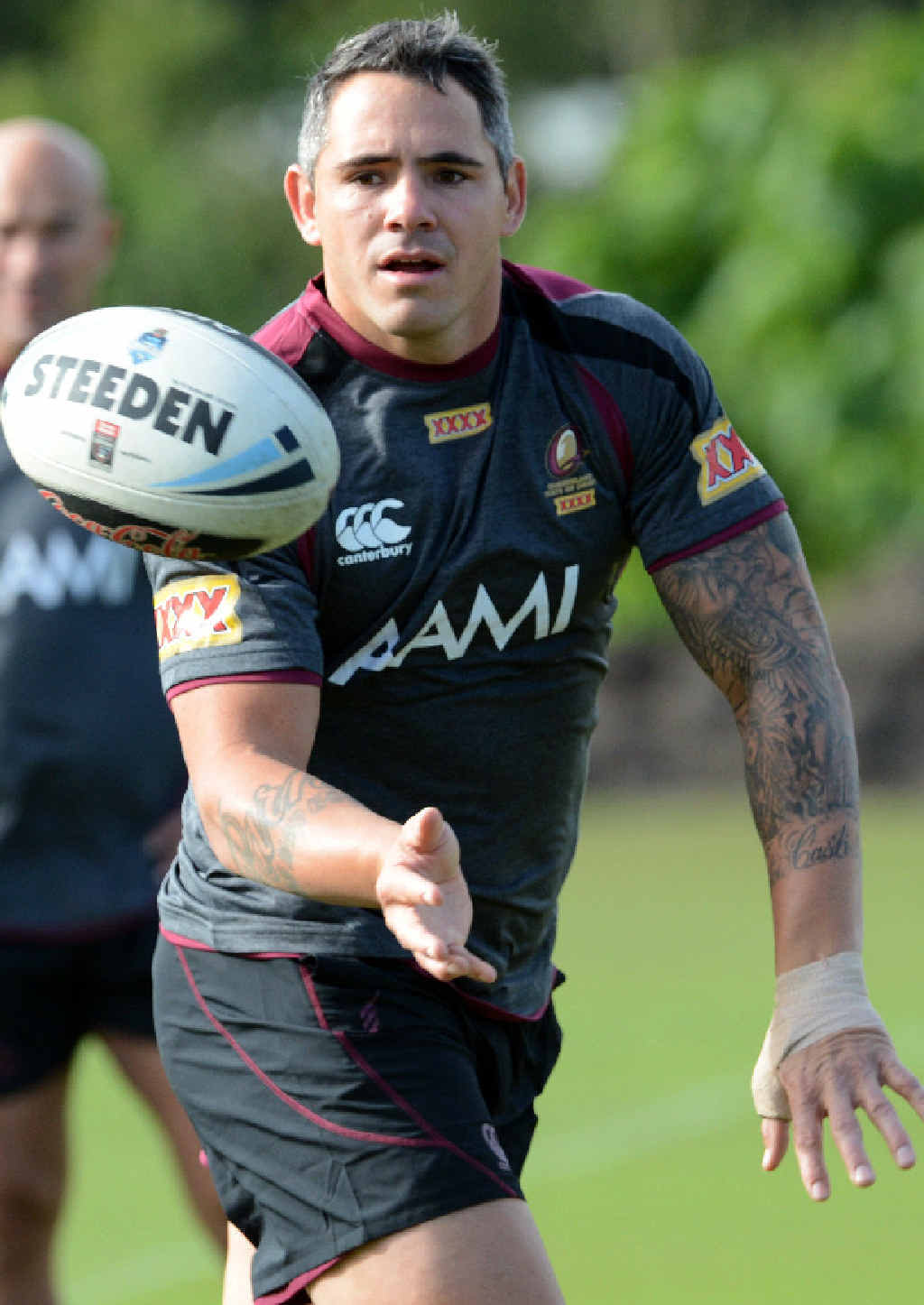 ADDS A DIFFERENT DIMENSON: After an impressive performance in Origin I coming off the bench, Queensland’s Corey Parker should be starting in Origin II, Maroons great Dale Shearer says. ADDS A DIFFERENT DIMENSON: After an impressive performance in Origin I coming off the bench, Queensland’s Corey Parker should be starting in Origin II, Maroons great Dale Shearer says.