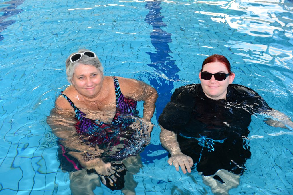 Tracey and Tegan Wilson are swimming their way to weight loss, with the help of weight watchers. Tracey and Tegan Wilson are swimming their way to weight loss, with the help of weight watchers.