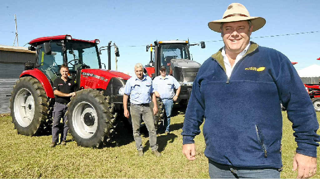 PRIMEX FIRST: From Days Machinery, Casino, David Gooley, Graeme McKenna and Brendan Disson with Primex director Bruce Wright. In a first for Primex, 22 industries and associations will be appearing this year. PRIMEX FIRST: From Days Machinery, Casino, David Gooley, Graeme McKenna and Brendan Disson with Primex director Bruce Wright. In a first for Primex, 22 industries and associations will be appearing this year.