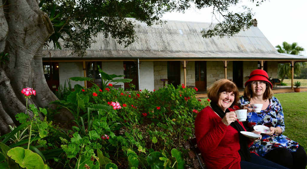 DOORS OPEN: Wolston House volunteer Carolyn Whetter (left) and manager Jenny Squire await open day. DOORS OPEN: Wolston House volunteer Carolyn Whetter (left) and manager Jenny Squire await open day.