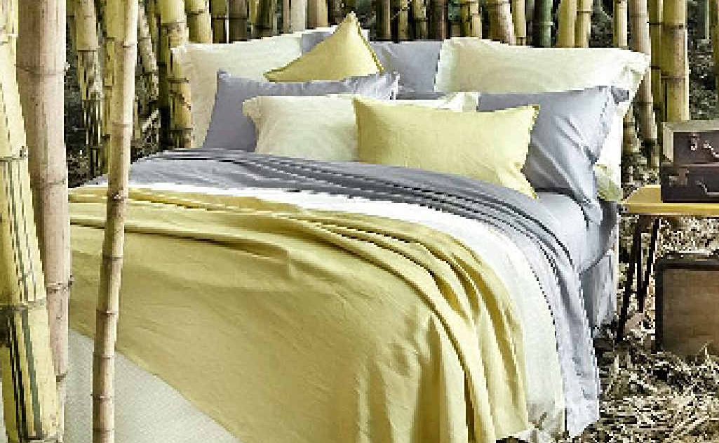 Sheets on the Line, 375 thread count certified 100% organic cotton, single set, $149.95, king set, $199.95. Each set includes quilt cover and four pillow cases with sham detail. Available at: sheetsontheline.com.au Sheets on the Line, 375 thread count certified 100% organic cotton, single set, $149.95, king set, $199.95. Each set includes quilt cover and four pillow cases with sham detail. Available at: sheetsontheline.com.au