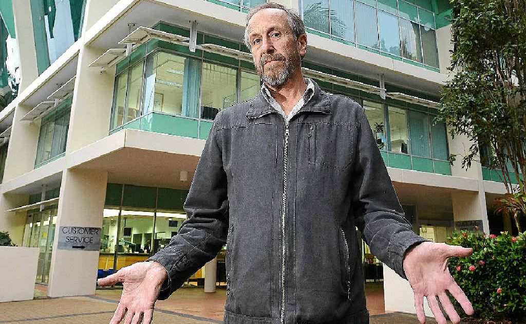 Robert Muston is not happy with the Sunshine Coast Council and the decision about his coffee van at Happy Valley. Robert Muston is not happy with the Sunshine Coast Council and the decision about his coffee van at Happy Valley.
