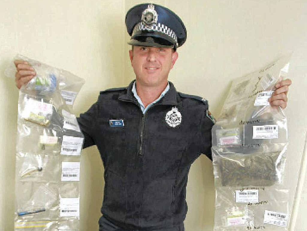IN THE BAG: Coolum police constable Jason Jupp. IN THE BAG: Coolum police constable Jason Jupp.