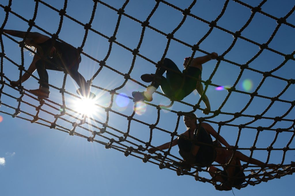 Thousands of people competed in the Spartan Race, an obstacle challenge, at Peak Crossing on Saturday. Photo: Sarah Harvey / The Queensland Times Thousands of people competed in the Spartan Race, an obstacle challenge, at Peak Crossing on Saturday. Photo: Sarah Harvey / The Queensland Times