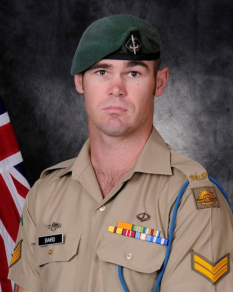 Corporal Cameron Stewart Baird MG, was killed on operations in Afghanistan on June 22, 2013. Corporal Cameron Stewart Baird MG, was killed on operations in Afghanistan on June 22, 2013.