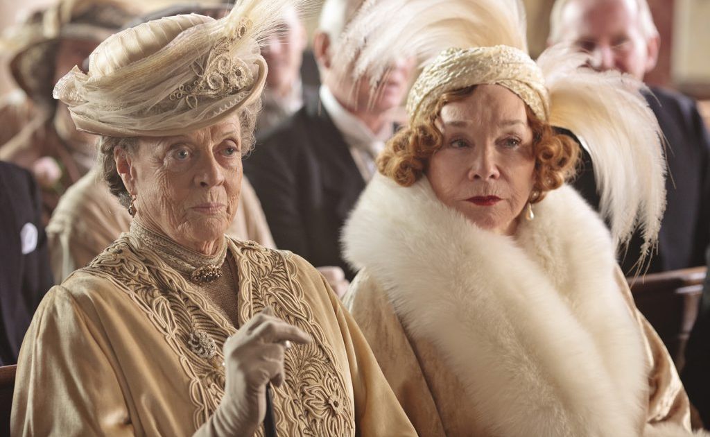 Maggie Smith, left, and Shirley MacLaine in a scene from Downton Abbey series 3. Maggie Smith, left, and Shirley MacLaine in a scene from Downton Abbey series 3.