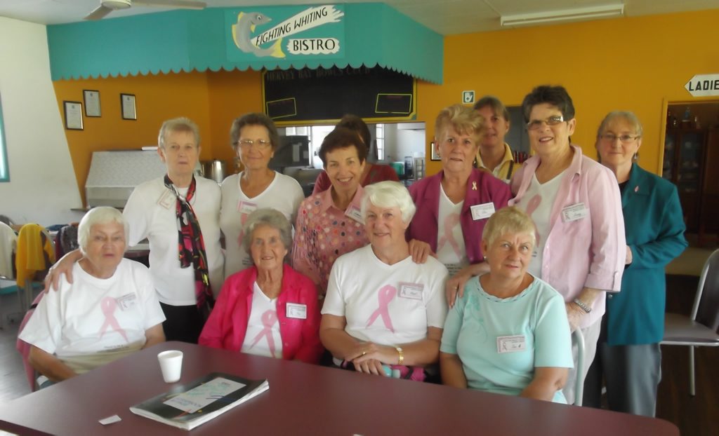The Hervey Bay Breast Cancer Support Group helps women and their families affected by breast cancer. The Hervey Bay Breast Cancer Support Group helps women and their families affected by breast cancer.