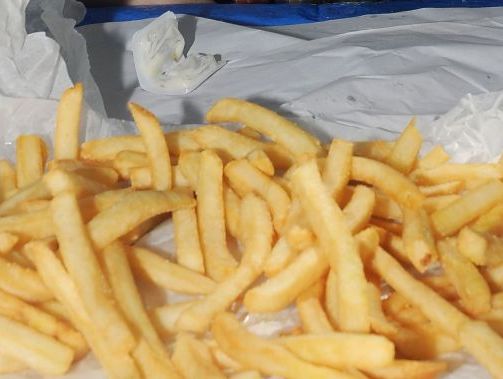 A generic image of hot chips. A generic image of hot chips.