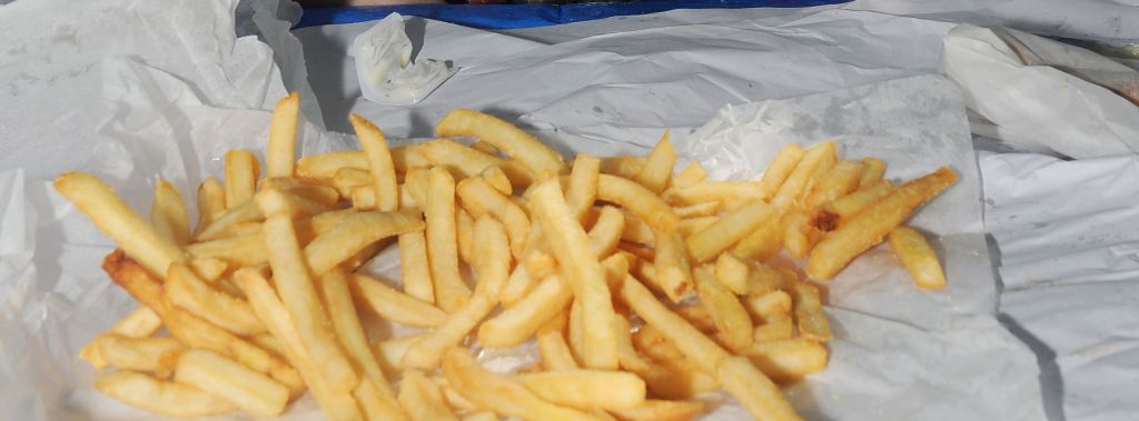 A generic image of hot chips. A generic image of hot chips.