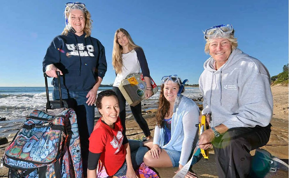 Karen Picering, Gail Loader, Elise Sollitt, Elly Mackinder and Dr Gayle Mayes are all off to Fiji to help develop a tourism plan. Karen Picering, Gail Loader, Elise Sollitt, Elly Mackinder and Dr Gayle Mayes are all off to Fiji to help develop a tourism plan.
