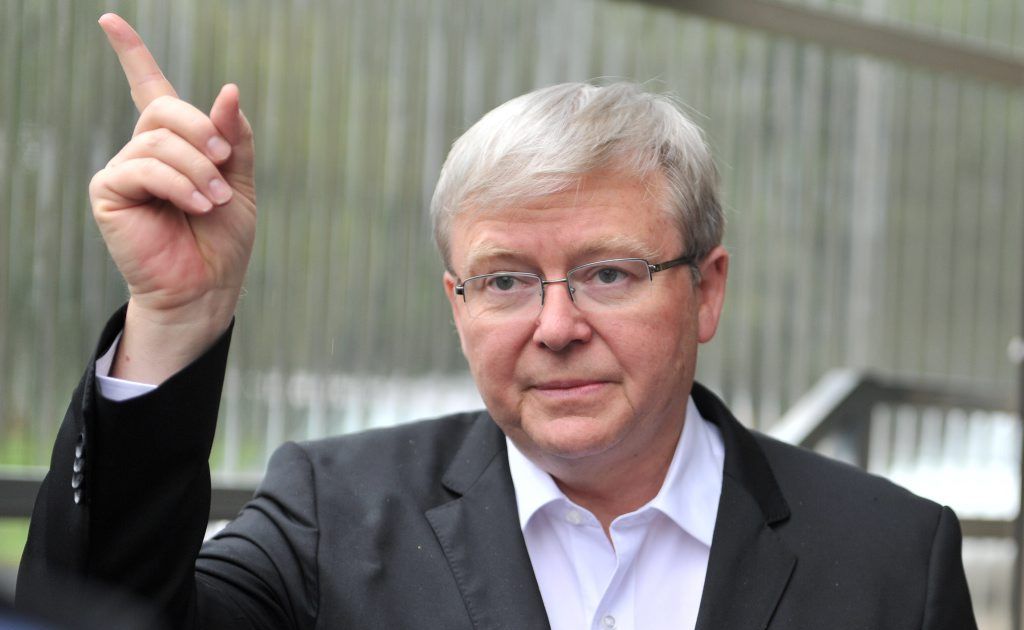 Kevin Rudd. Kevin Rudd.