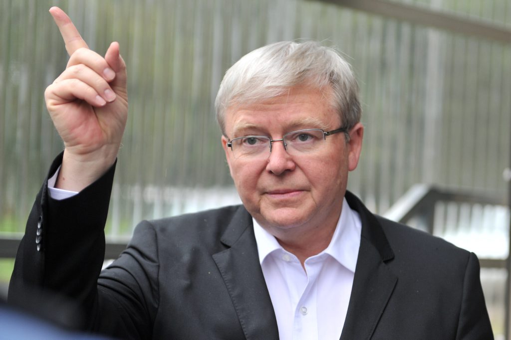 Kevin Rudd. Kevin Rudd.
