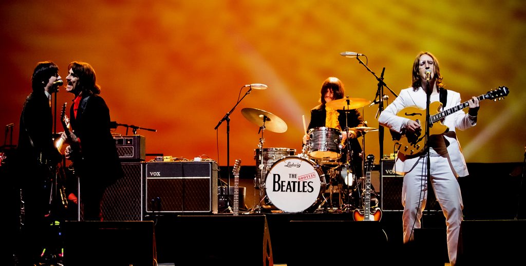 Beatles tribute band The Bootleg Beatles. Beatles tribute band The Bootleg Beatles.