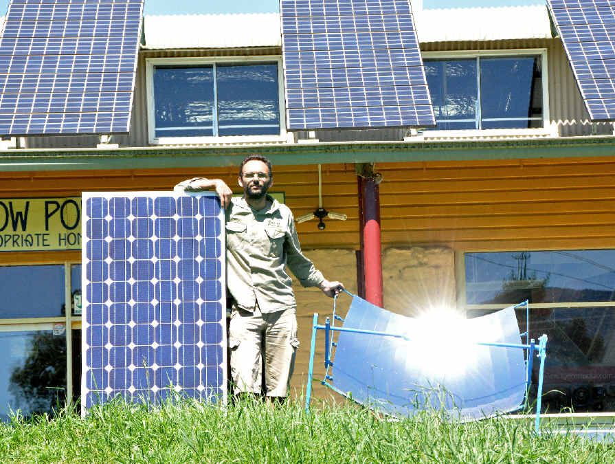 LIFE CHANGING: Rainbow Power Company company director Paul O’Reilly with examples of the company’s product that will be exported to Papua New Guinea. LIFE CHANGING: Rainbow Power Company company director Paul O’Reilly with examples of the company’s product that will be exported to Papua New Guinea.