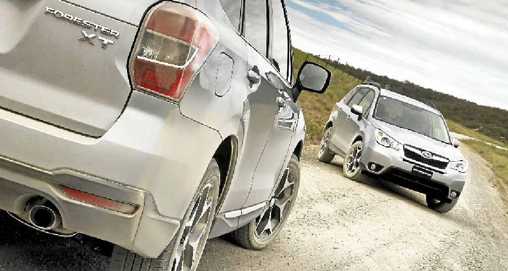 The Subaru Forester XT. The Subaru Forester XT.