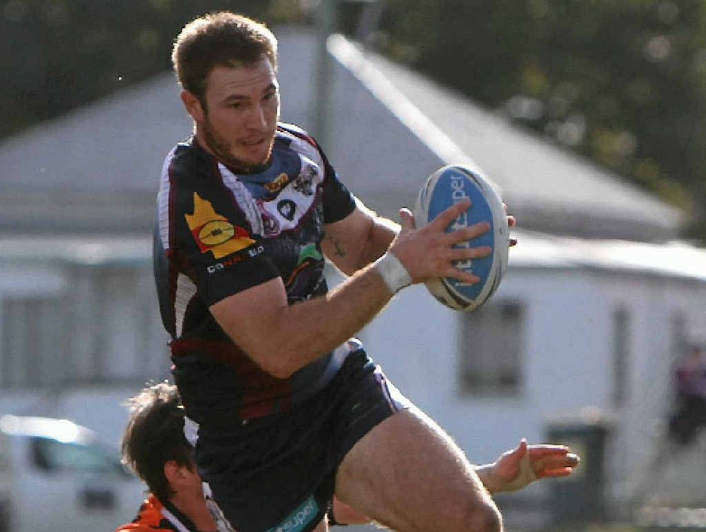 Capras’ Brent Crisp is hoping to cross the line for CQ in their clash with Northern Pride in Cairns tonight. Capras’ Brent Crisp is hoping to cross the line for CQ in their clash with Northern Pride in Cairns tonight.