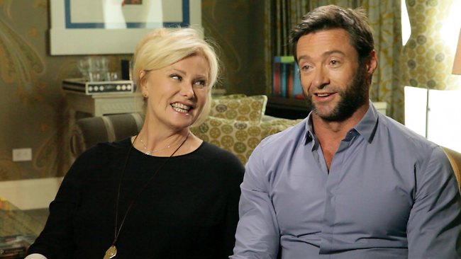 Hugh Jackman and Deborra-Lee Furness on 60 minutes. Picture: Channel 9
Hugh Jackman and Deborra-Lee Furness on 60 minutes. Picture: Channel 9