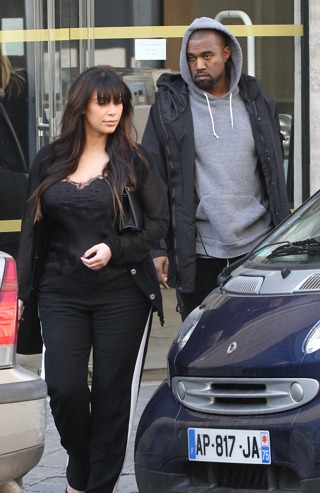 Kim Kardashian and Kanye West Kim Kardashian and Kanye West