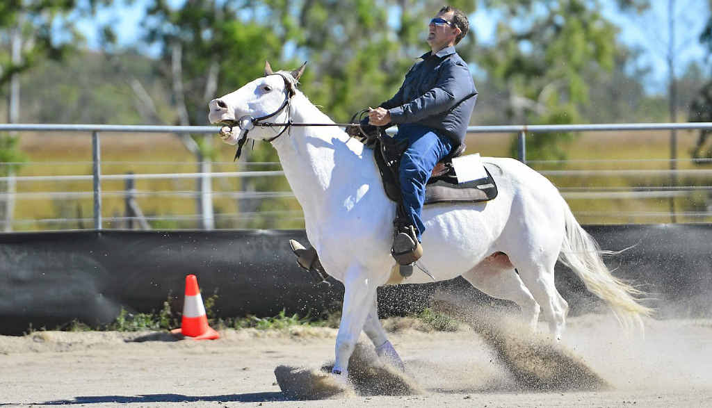 Calliope riders turn out to try new sport of reining Observer